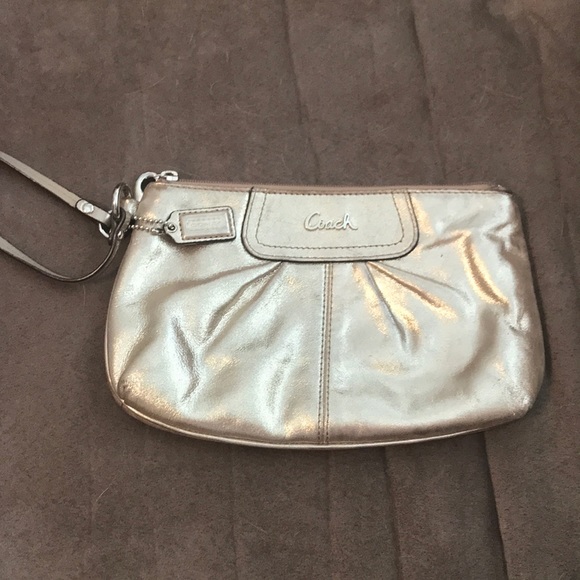 Gold Coach wristlet - Picture 1 of 2